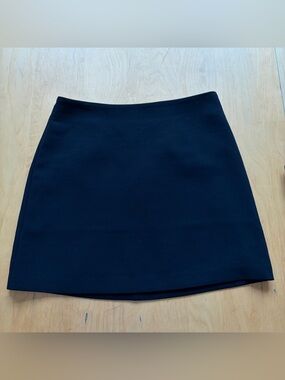 Wilfred Black Mini Skirt